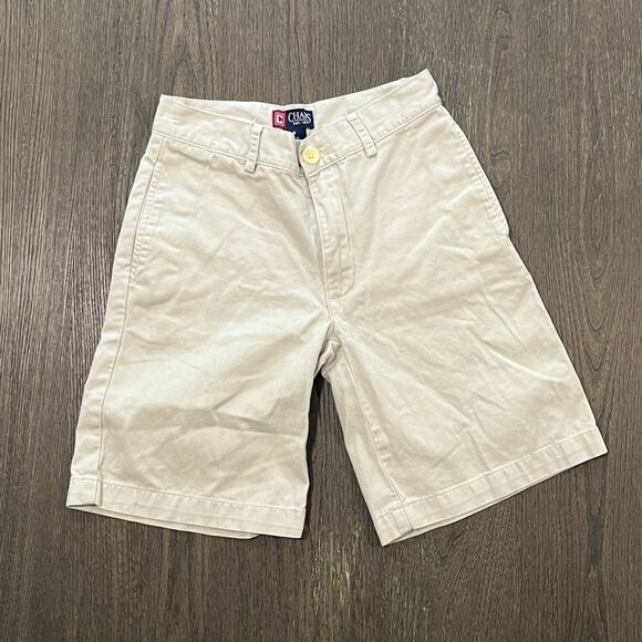 Chaps Kids Khaki Knee Length Shorts - Size 8 - Picture 1 of 8